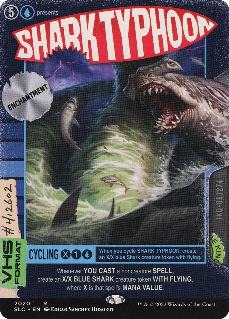 Shark Typhoon (SLC-2020) - Secret Lair 30th Anniversary Countdown Kit (Borderless)