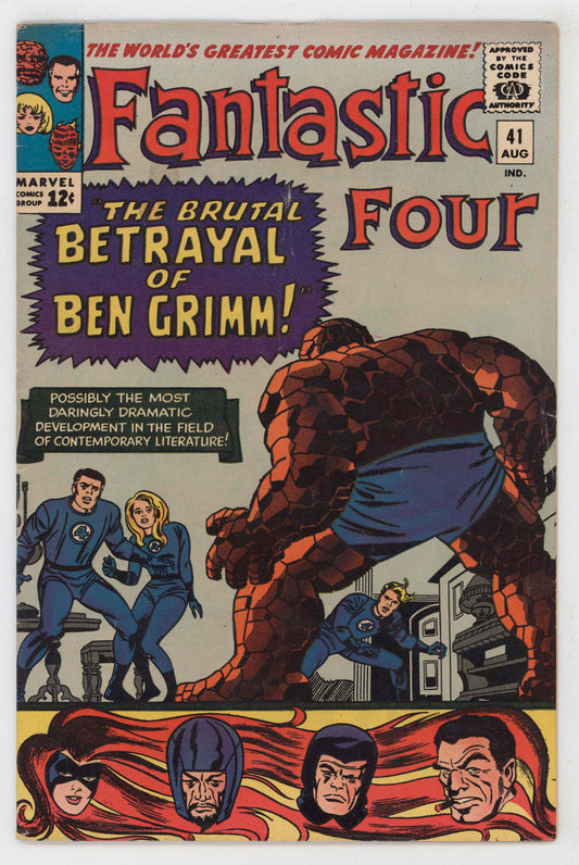 Fantastic Four 41 Marvel 1965 FN Frightful Four Stan Lee Jack Kirby