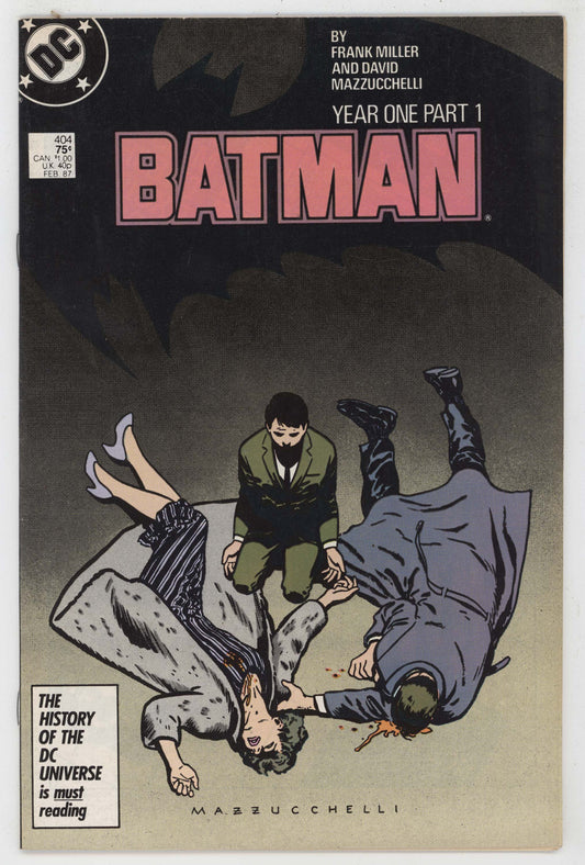 Batman 404 DC 1987 VF Year One Frank Miller Catwoman 1st Print
