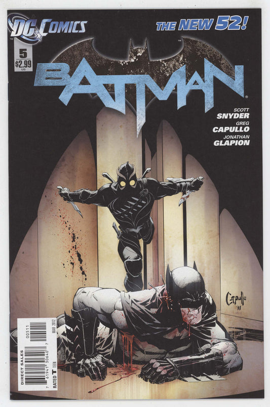 Batman 5 A DC 2012 NM- 9.2 New 52 1st Print Scott Snyder Greg Capullo Court Owls