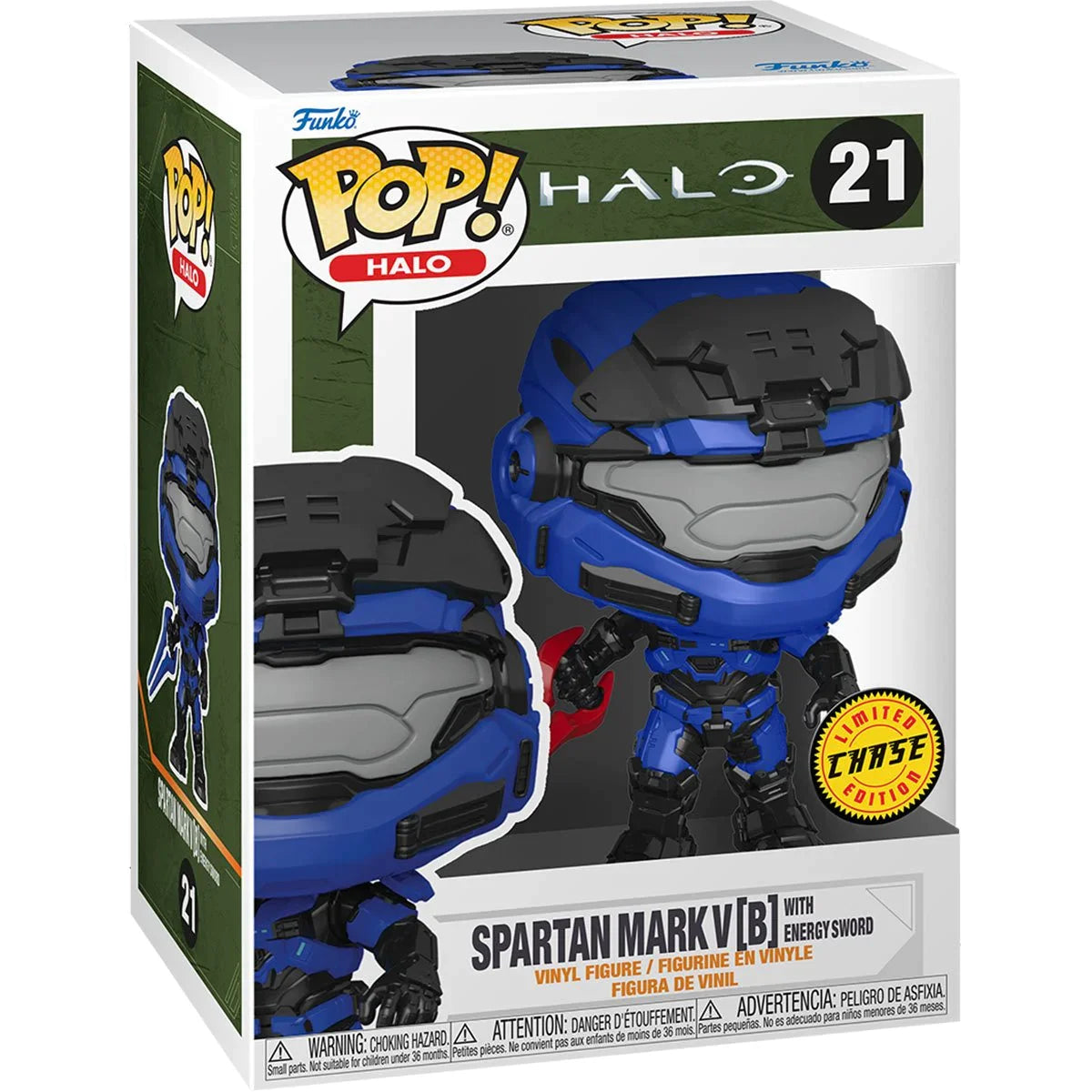 Funko Pop! Halo Infinite: Spartan Mark V with Energy Sword