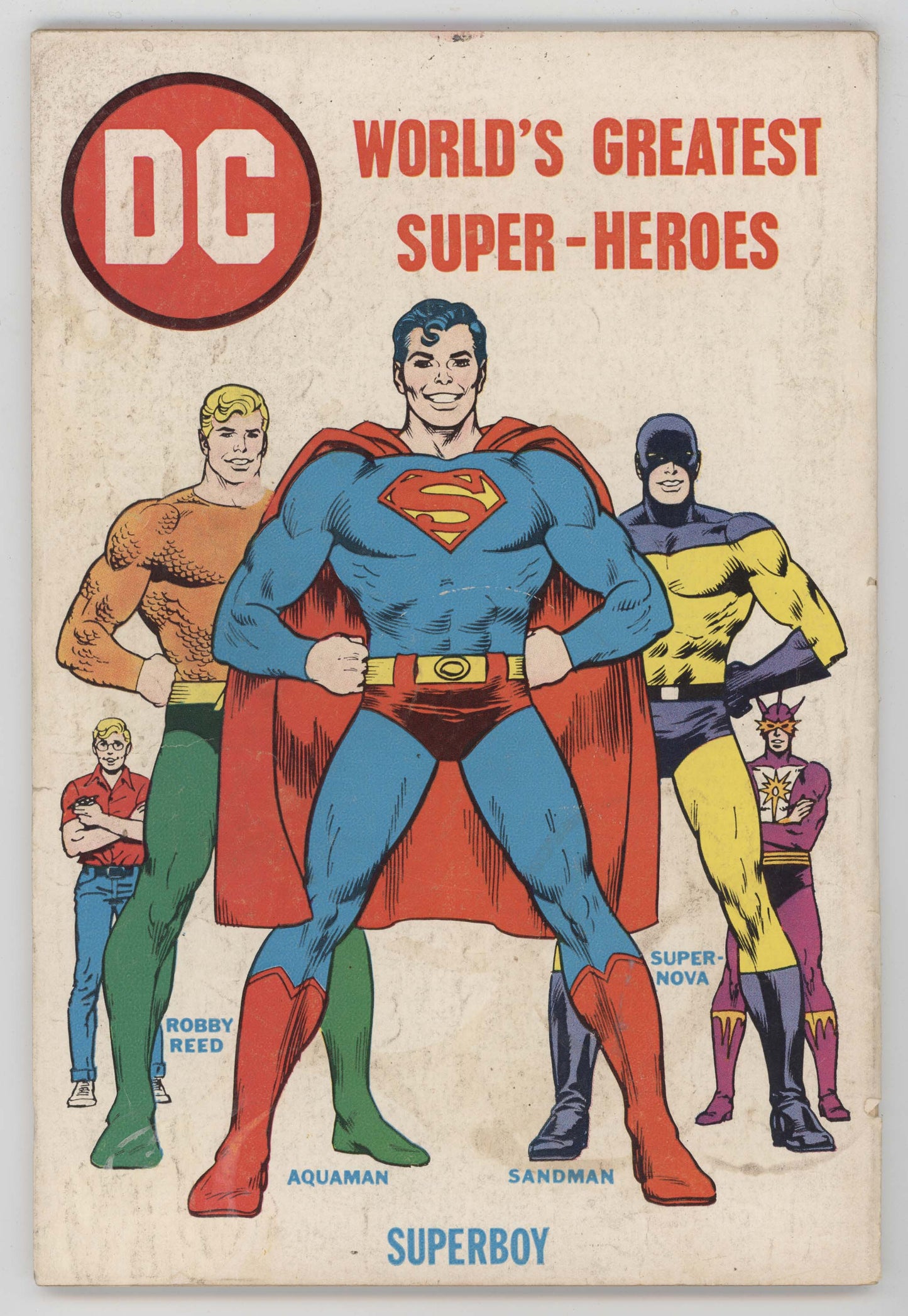 DC 100 Page Super Spectacular 15 1973 GD VG Superman Aquaman Superboy