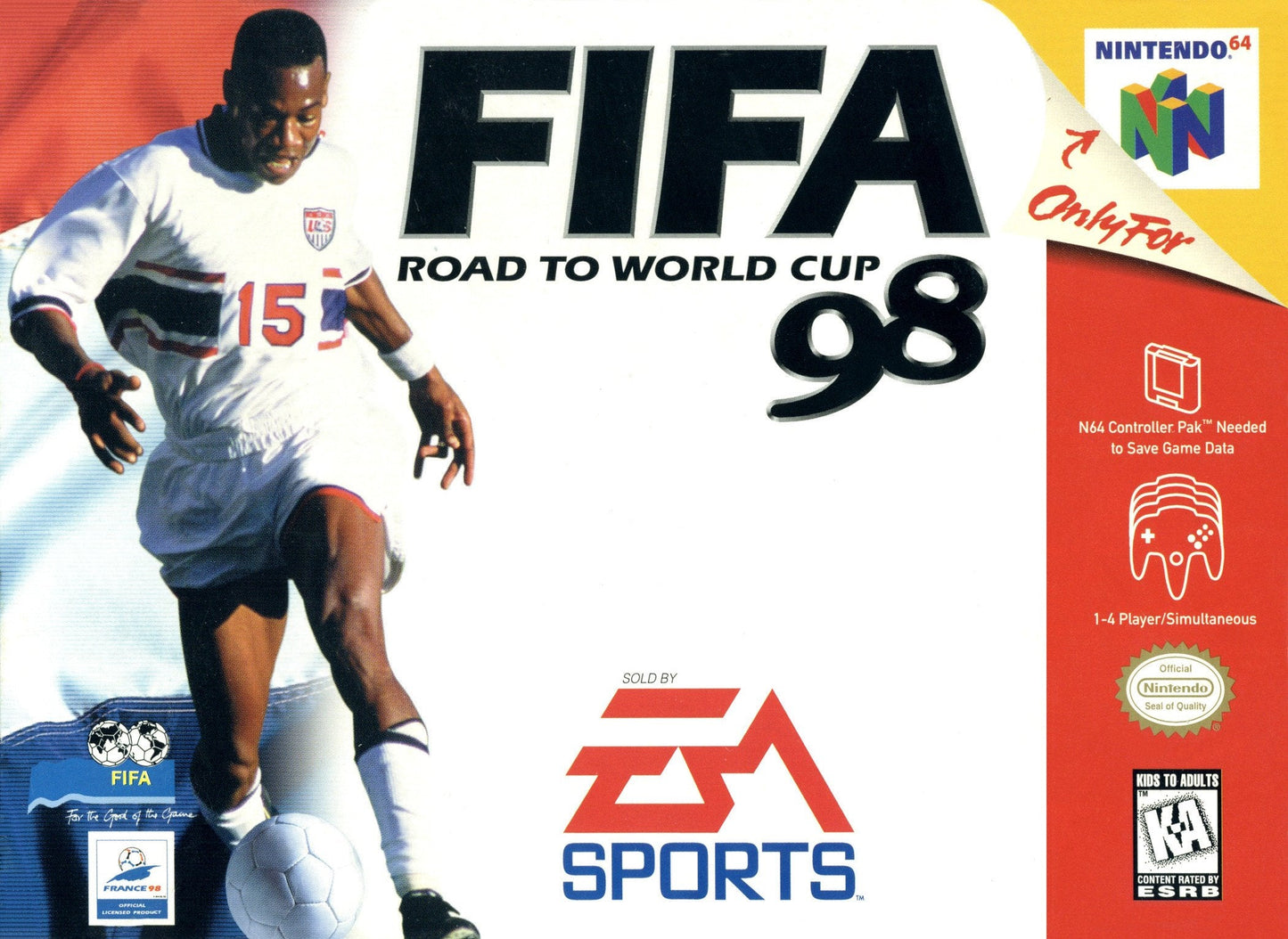 FIFA: Road To World Cup 98 (Nintendo 64)