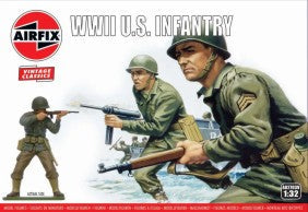 Airfix 2703 1/32 WWII US Infantry Figure Set (14)