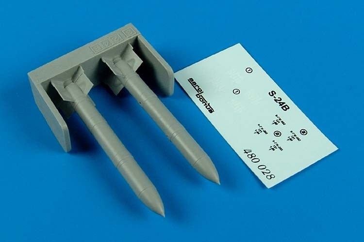 Aerobonus 480028 1/48 Russian S24B Air-to-Ground Rockets