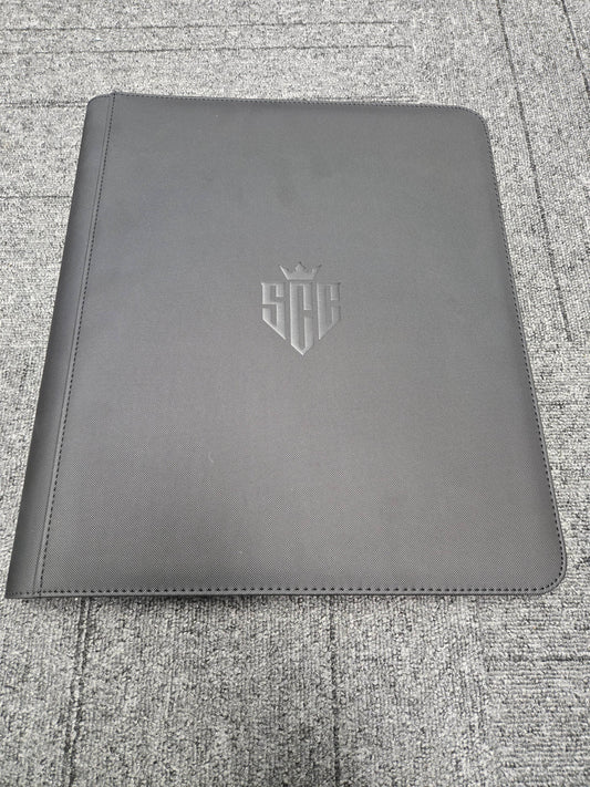 9-Pocket Toploader Binder (Black)