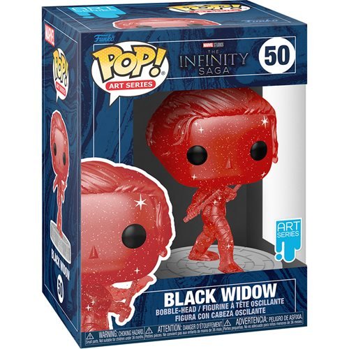 Funko Pop! Avengers Infinity Saga: Black Widow Red Artist Series