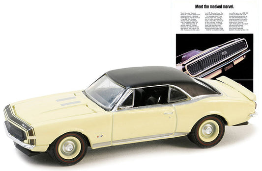 Greenlight 39140-C 1/64 Scale 1967 Chevrolet Camaro Ss/Rs Vintage Ad Cars Series