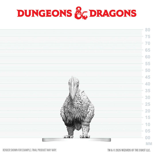 D&D: Nolzur's Marvelous Unpainted Miniatures - Axe Beak - Golden Apple Comics