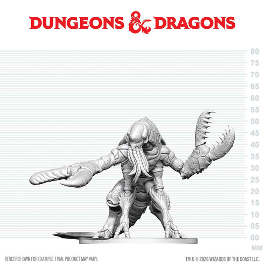 D&D: Nolzur's Marvelous Unpainted Miniatures - Chuul - Golden Apple Comics