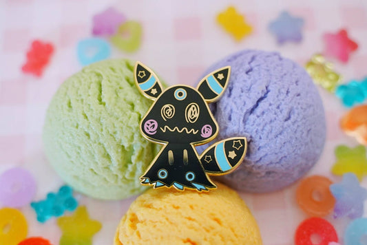 Pokemon: Mimikyu Shiny Umbreon Enamel Pin