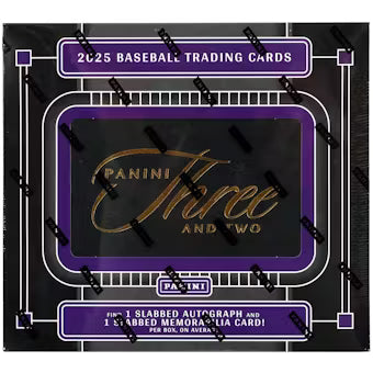 2025 Panini Three and Two Baseball Hobby Box