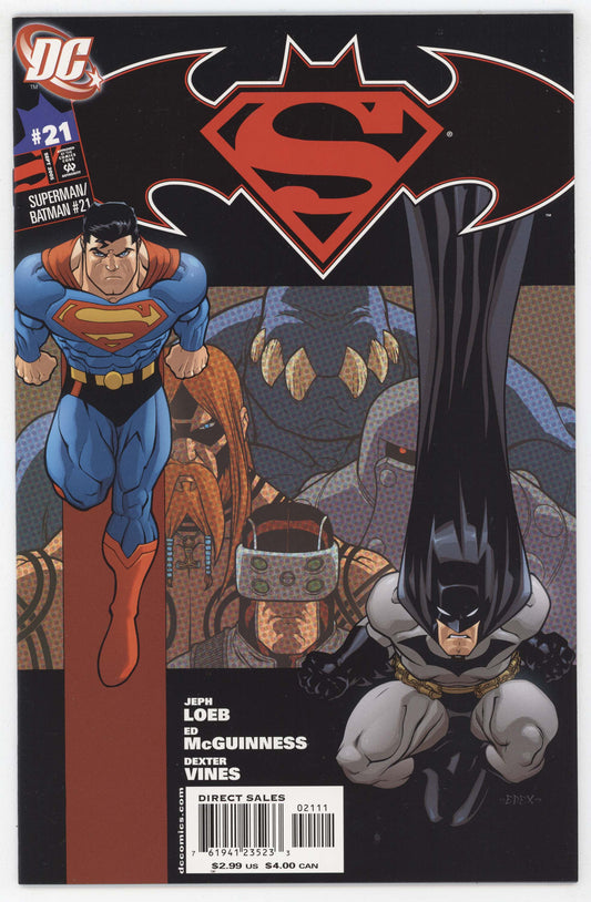 Superman Batman 21 DC 2003 NM Ed McGuinness Maximums