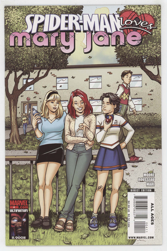 Spider-Man Loves Mary Jane 4 2009 VF NM Terry Moore GGA Gwen Stacy