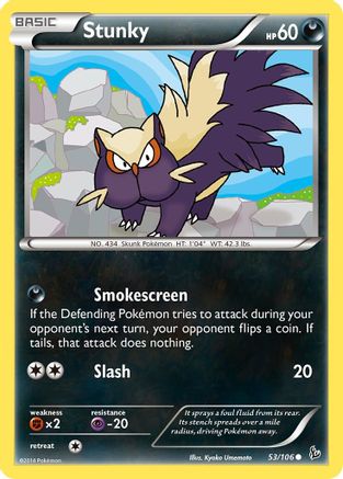 Stunky 053/106 - XY  Flashfire