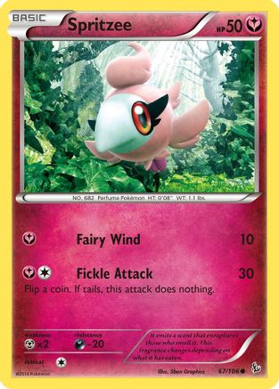 Spritzee 067/106 - XY  Flashfire