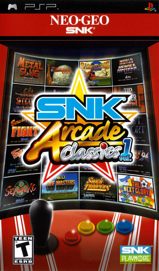 SNK Arcade Classics Volume 1 (PSP)