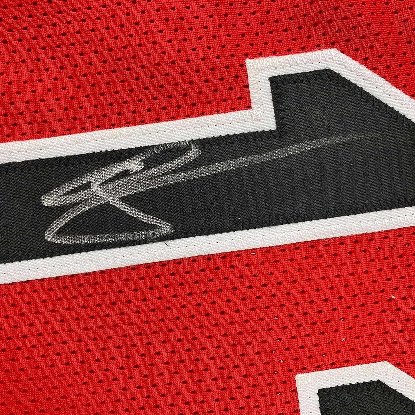 Framed Autographed/Signed DeMar DeRozan 35x39 Chicago Red Basketball Jersey Beckett BAS COA