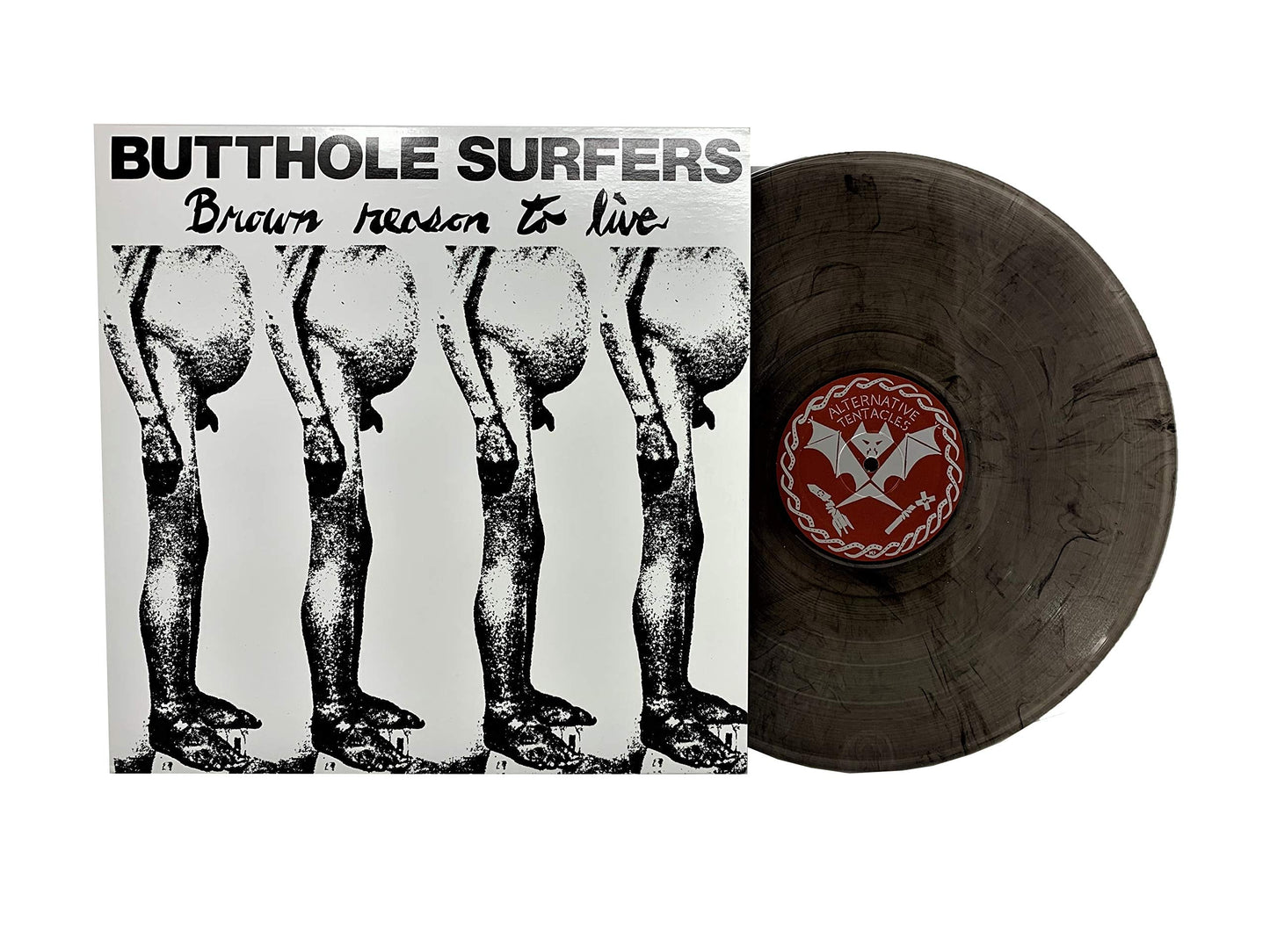 Butthole Surfers - Brown Reason to Live (Limited Edition Clear with Black Swirl Colored Vinyl)