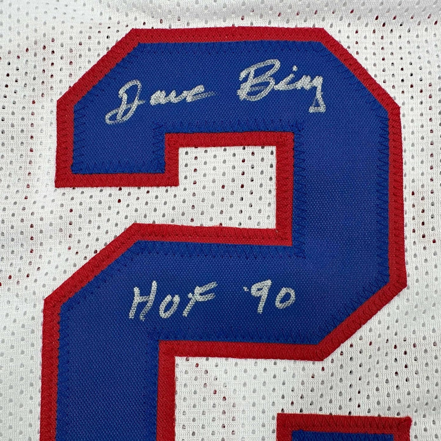 Framed Autographed/Signed Dave Bing HOF 90 35x39 Detroit White Basketball Jersey Beckett BAS COA