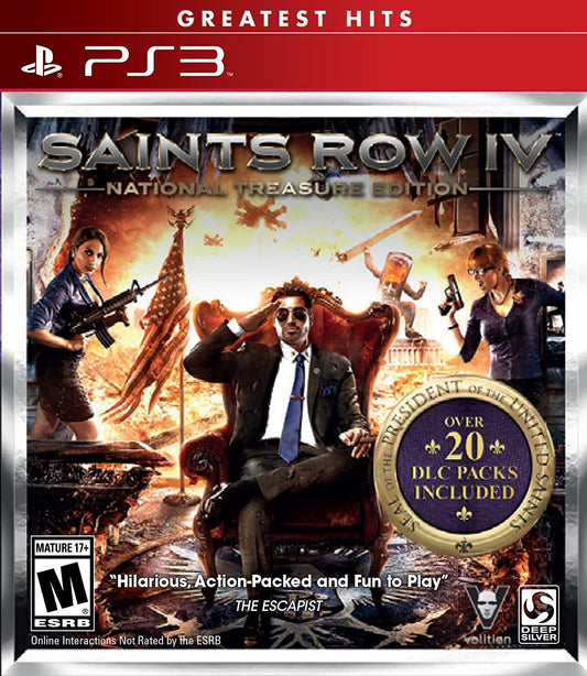 Saints Row IV: National Treasure Edition (Greatest Hits) (Playstation 3)