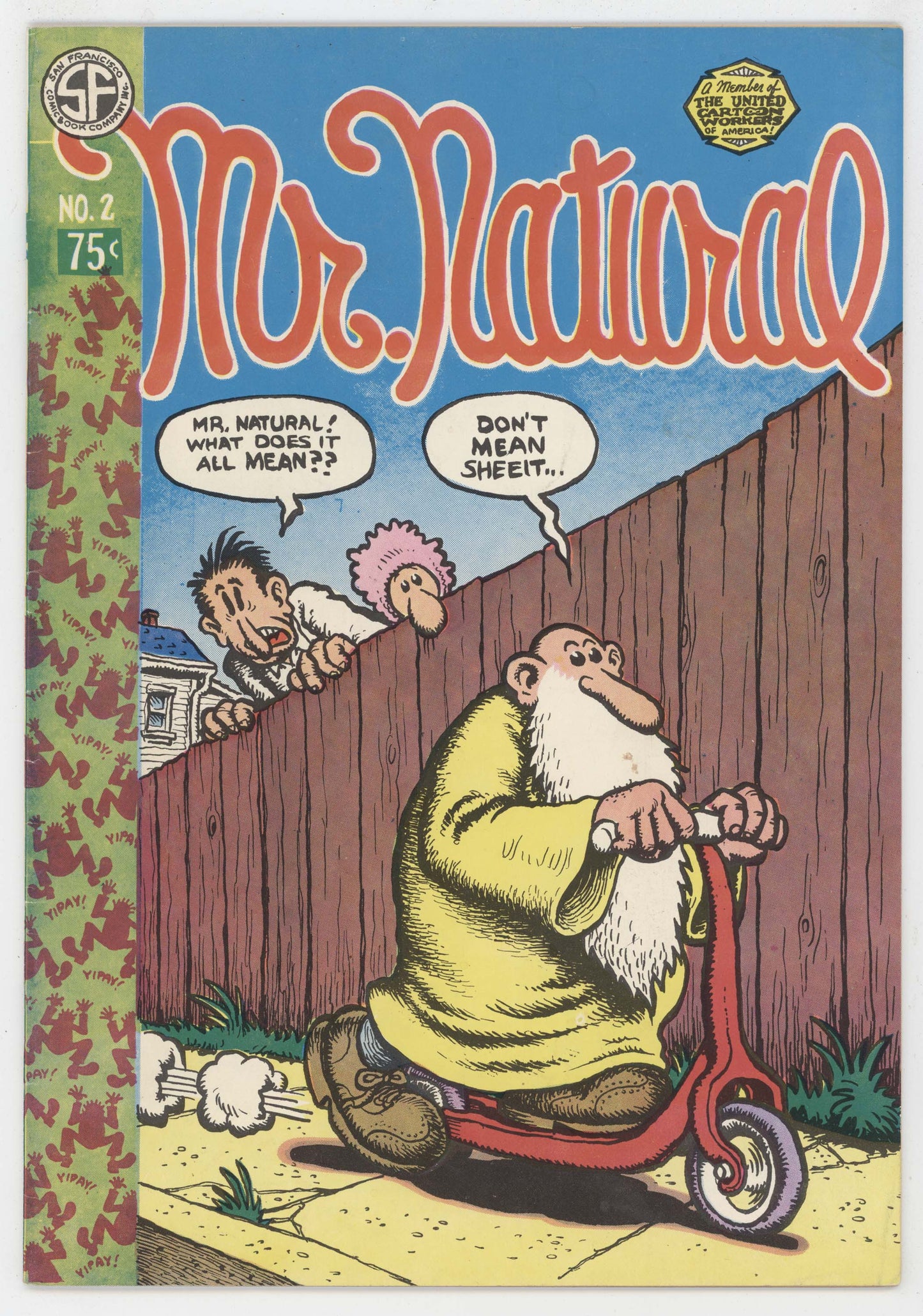 Mr Natural 2 Apex 1971 FN VF 3rd Print Robert Crumb Underground Comix