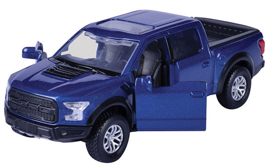 Motormax 73672AL-BL Scale 2017 Ford F-150 Raptor Crew Cab