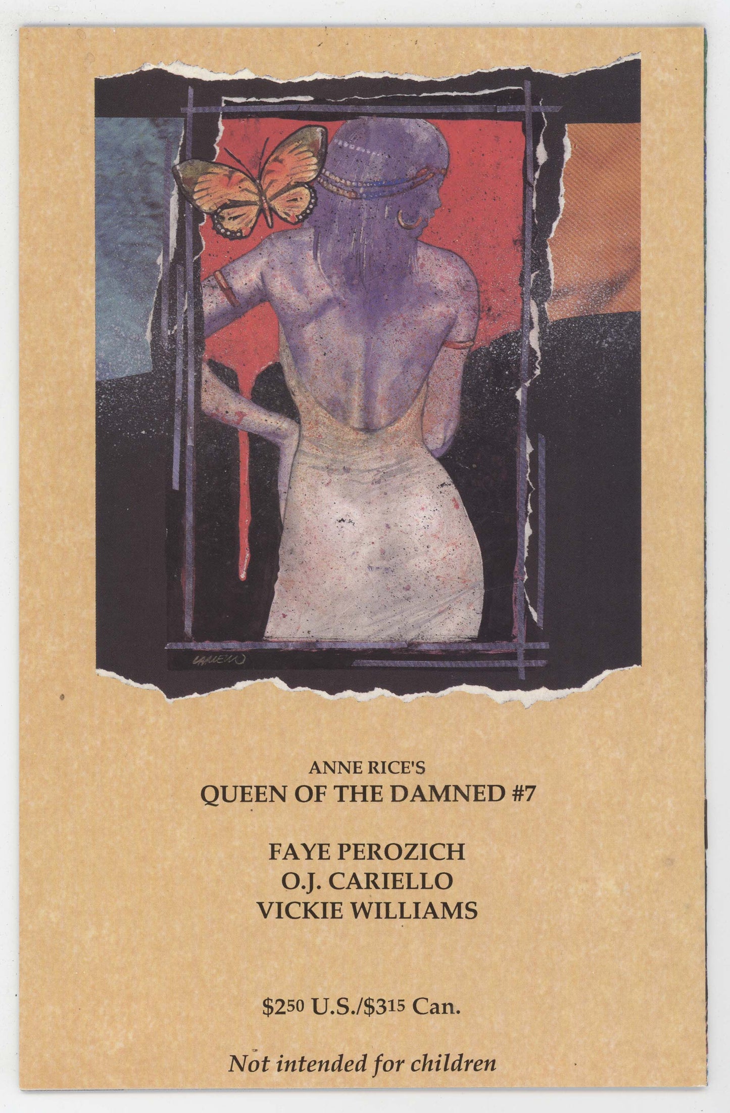 Queen Of The Damned 7 Innovation 1993 NM Anne Rice