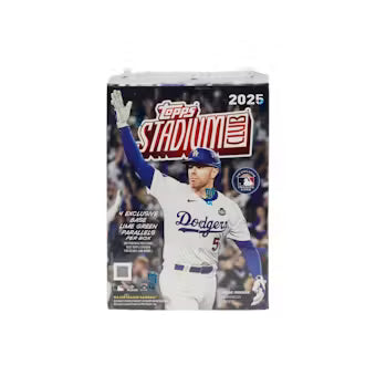 2025 Topps Stadium Club Baseball Blaster Box