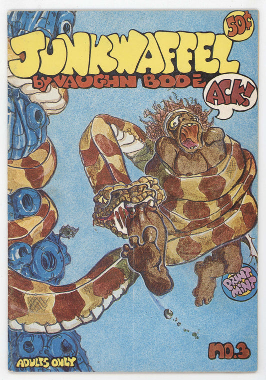 Junkwaffel 3 Print Mint 1972 VG 1st Print Vaughn Bode