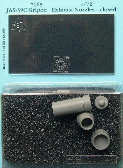 Aires 7165 1/72 JAS39C Gripen Exhaust Nozzles Closed For ITA