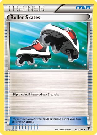 Roller Skates 103/119 - XY  Phantom Forces - Golden Apple Comics