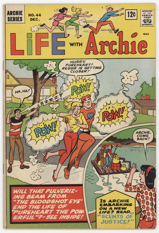 Life With Archie 44 Archie 1965 FN Pureheart Betty Veronica GGA