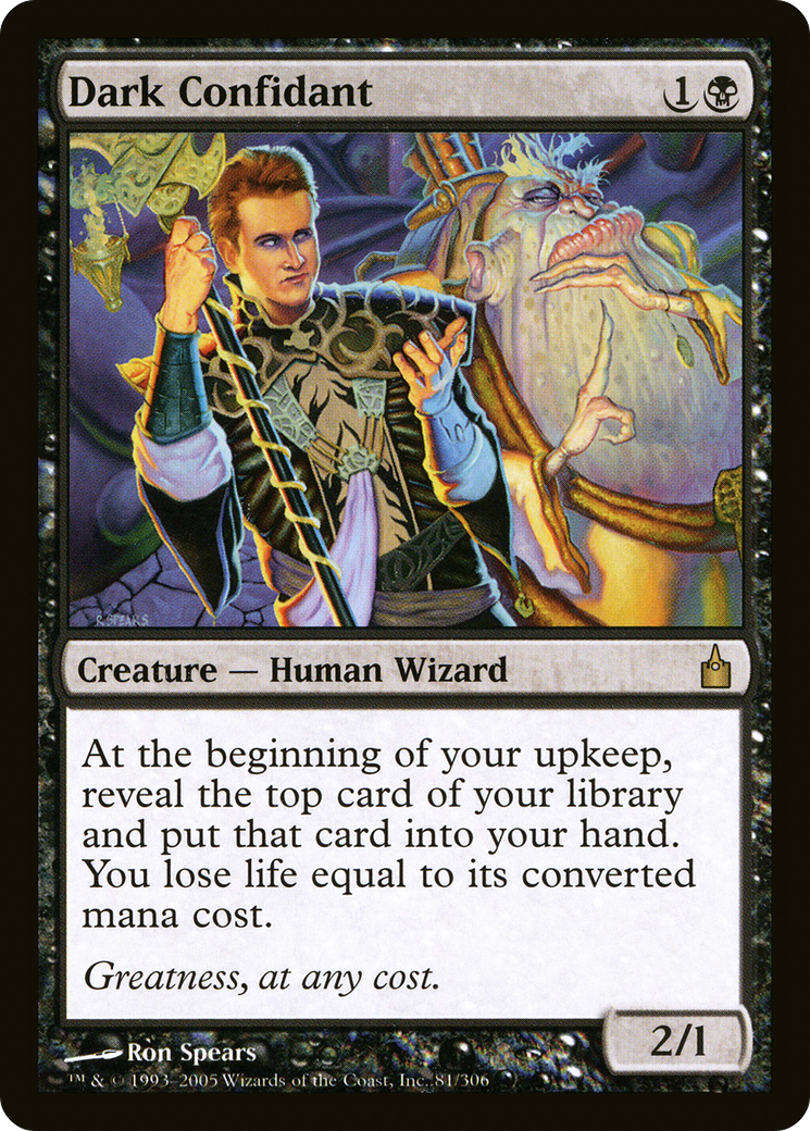 Dark Confidant (RAV-081) - Ravnica: City of Guilds