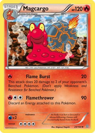 Magcargo 023/160 - XY  Primal Clash