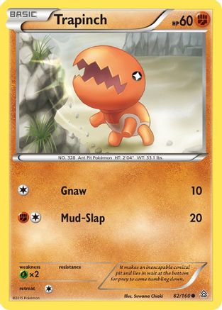Trapinch 082/160 - XY  Primal Clash