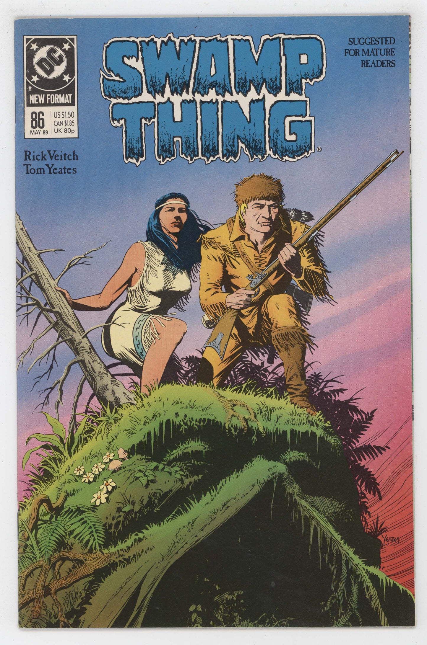 Swamp Thing 86 DC 1989 VF Rick Veitch Tomahawk GGA