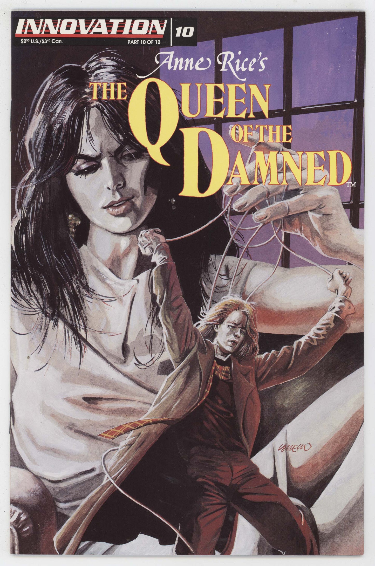 Queen Of The Damned 10 Innovation 1993 NM Anne Rice GGA