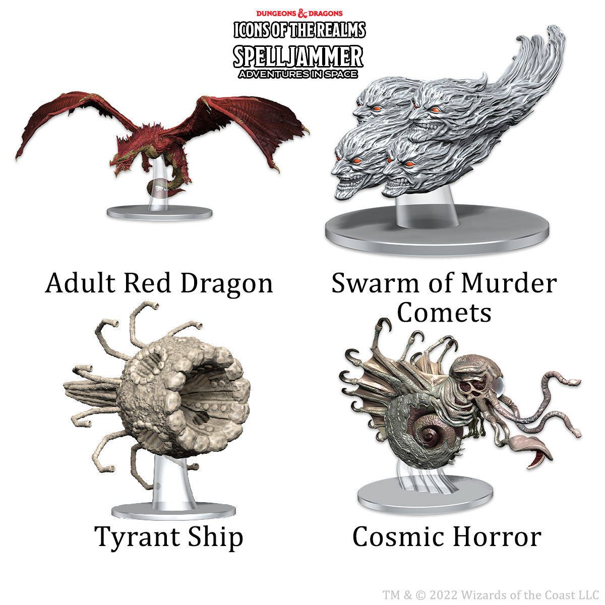 D&D: Icons of the Realms - Ship Scale - Threats from the Cosmos - Golden Apple Comics