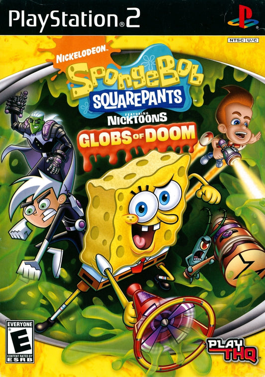 SpongeBob SquarePants Featuring Nicktoons: Globs Of Doom (Playstation 2)