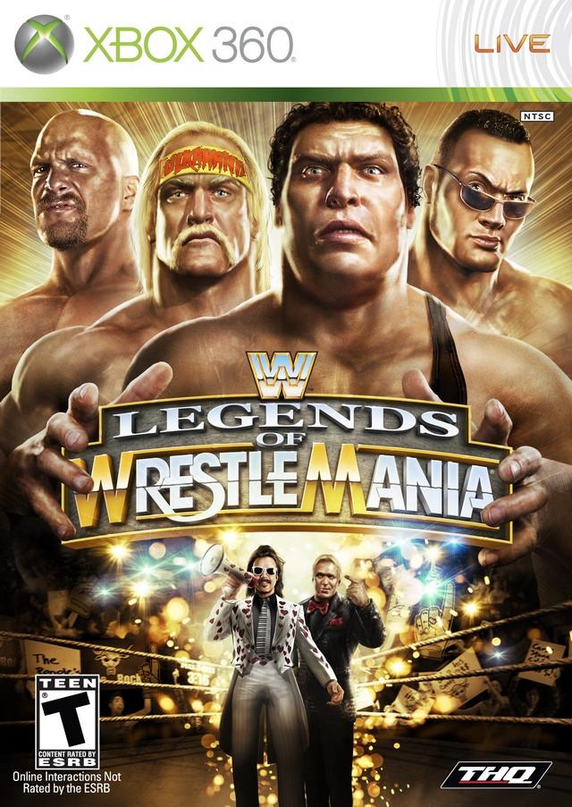 WWE Legends of WrestleMania w/ Strategy Guide (Xbox 360)