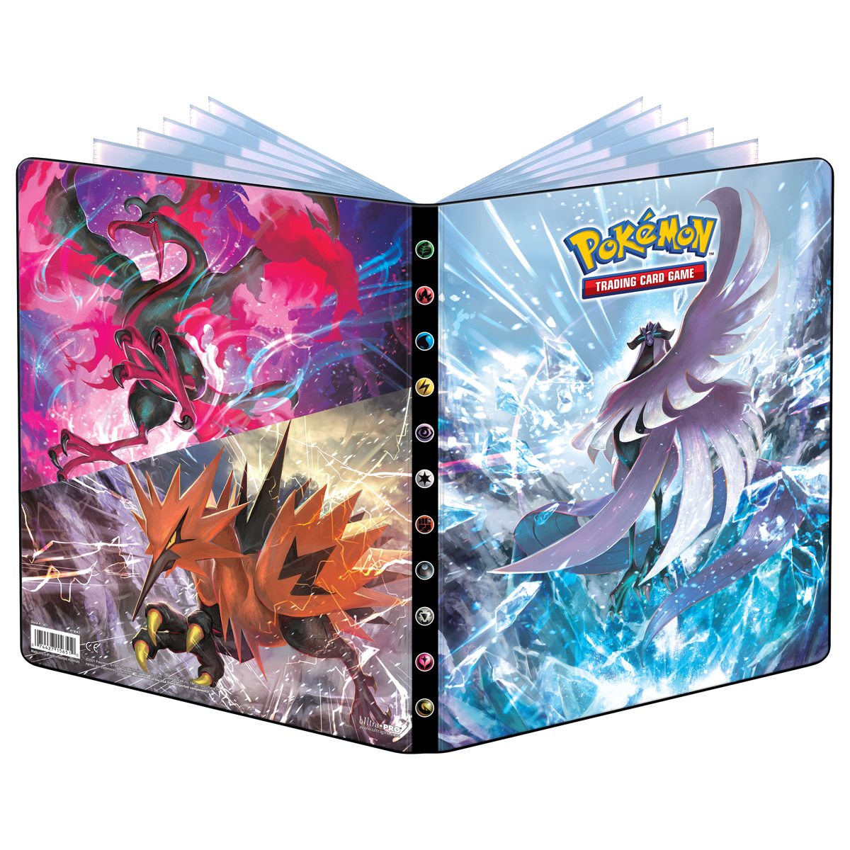 Ultra PRO: 9-Pocket Portfolio - Sword & Shield (Galarian Legendary Birds)