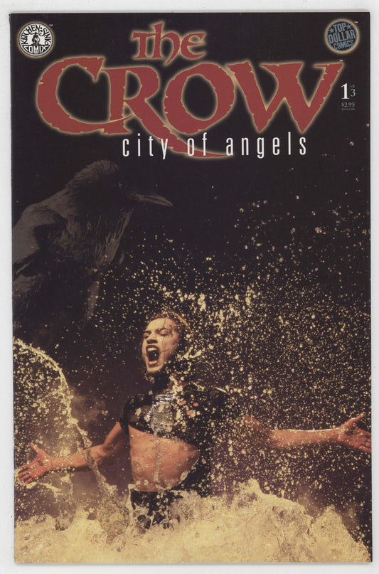 Crow City Of Angels 1 A Kitchen Sink 1996 NM- 9.2 Movie Adaptation Photo