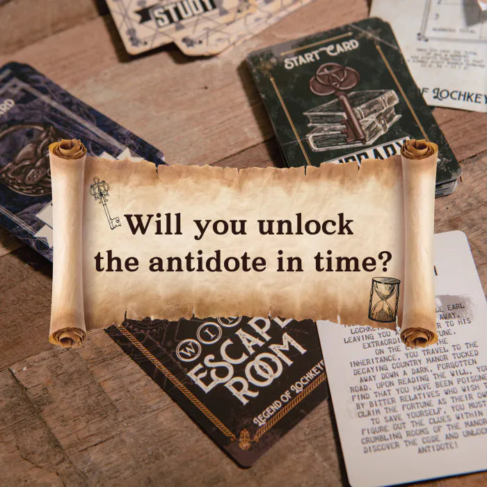 Wine Escape Room - Legend of Lochkeye - Golden Apple Comics