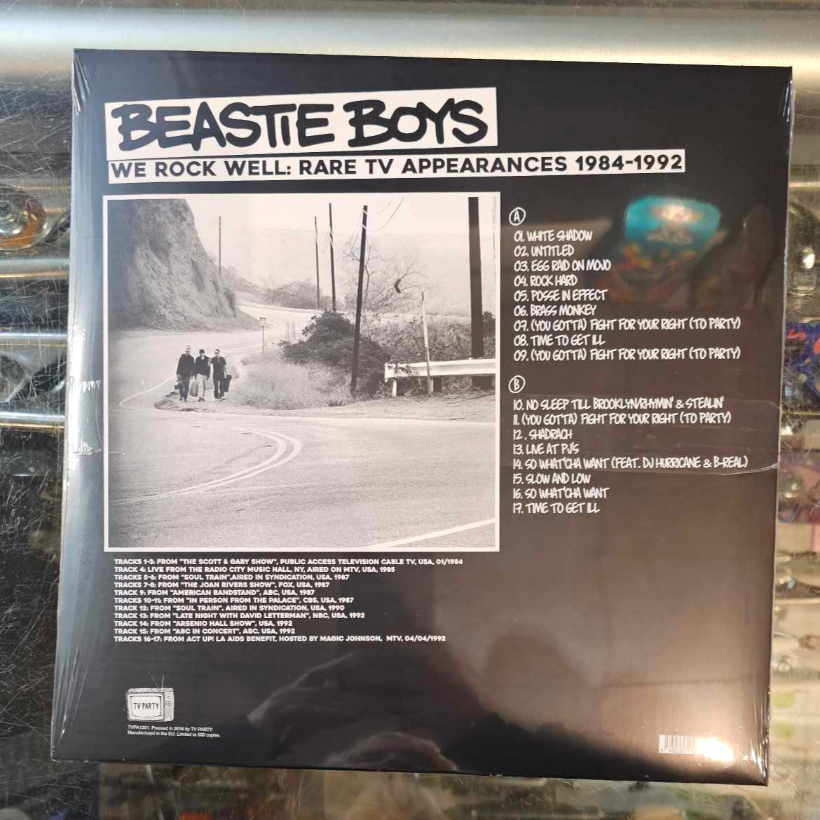 Beastie Boys – WE ROCK WELL: RARE TV APPEARANCES Vinyl LP Record *Unofficial Release*