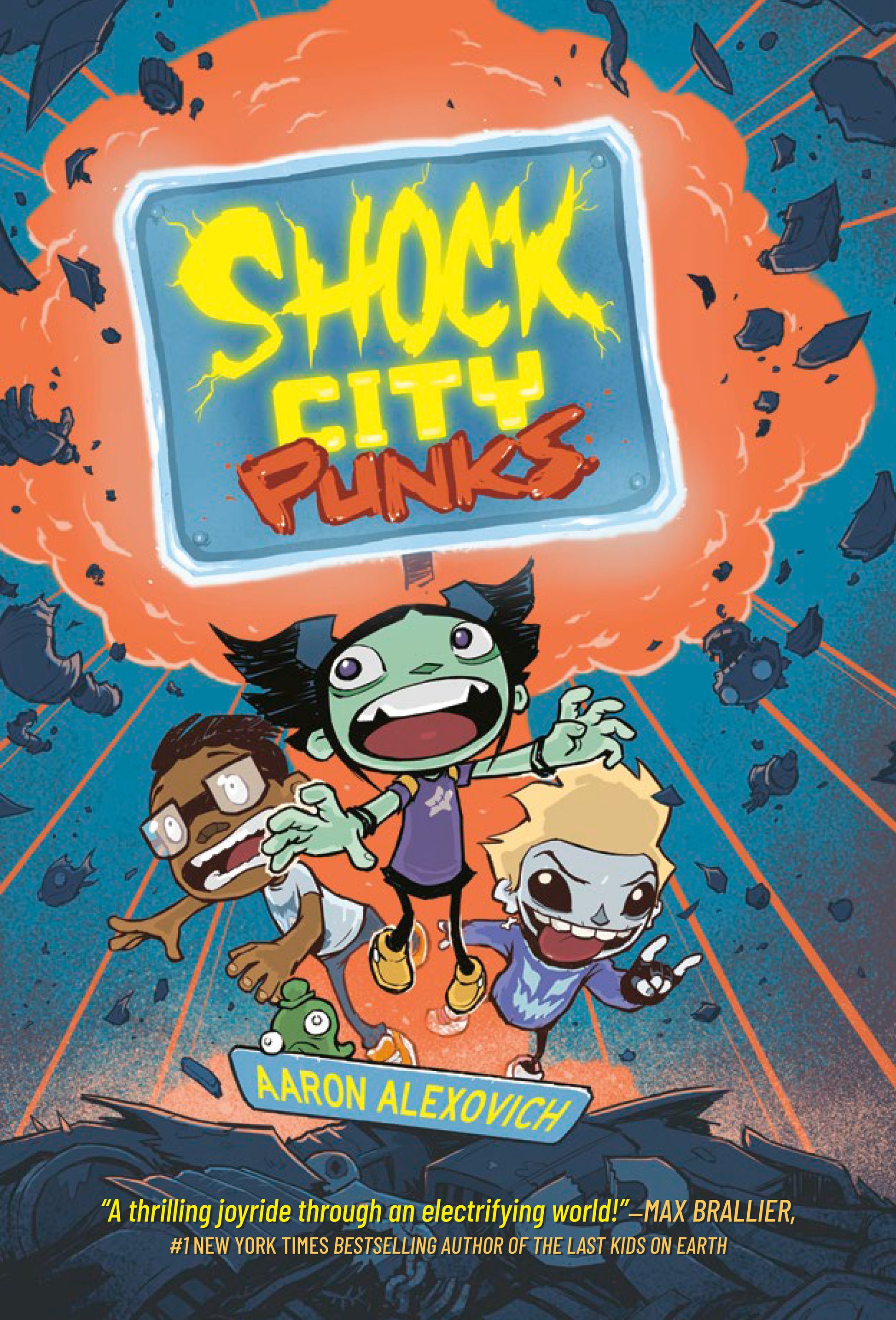 Shock City Punks: A Graphic Novel Hc (04/21/2026) Penguin Young Readers Group - Golden Apple Comics