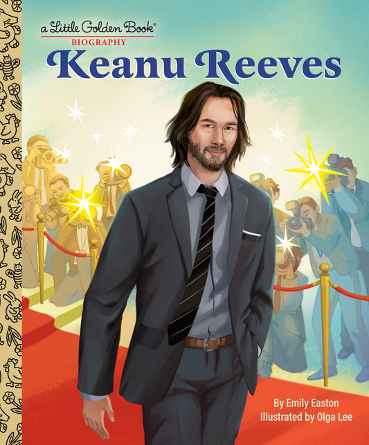 Keanu Reeves A Little Golden Book Biography Hc (09/02/2025) Random House Children'S Books