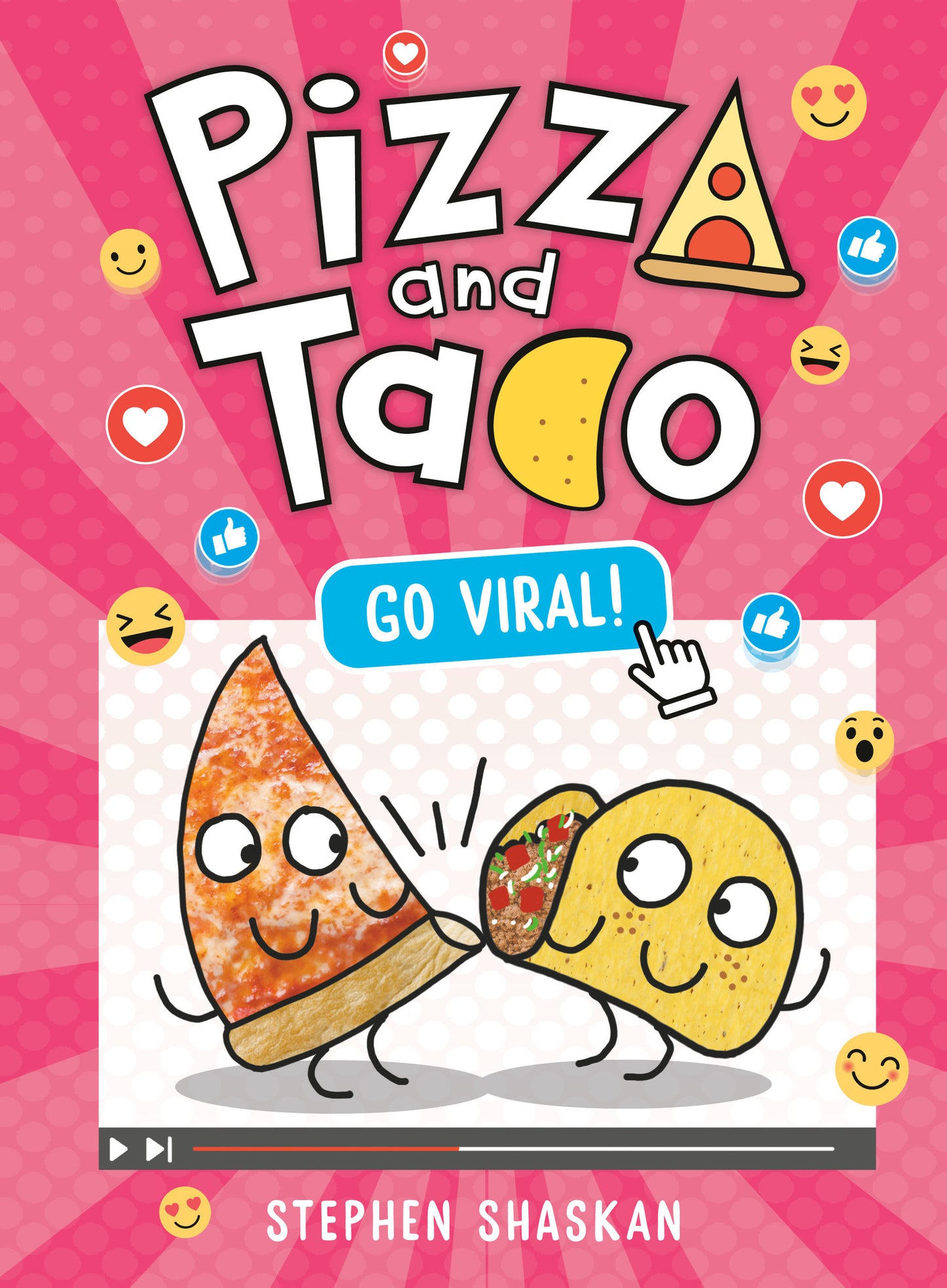 Pizza And Taco: Go Viral! Hc (01/06/2026) Random House Children'S Books