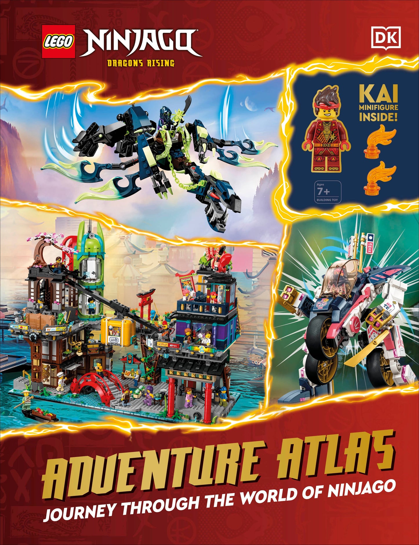 Lego Ninjago Dragons Rising Adventure Atlas Sc (06/10/2025) Dk