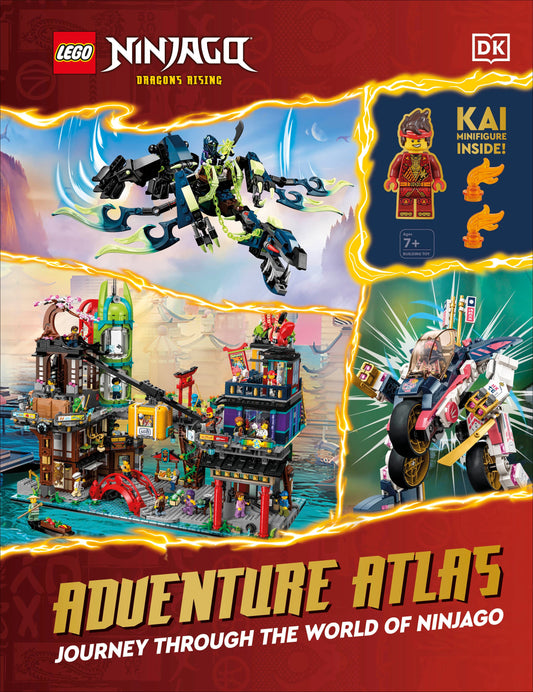 Lego Ninjago Dragons Rising Adventure Atlas Sc (06/10/2025) Dk